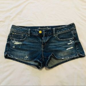 American Eagle Destroyed Shorts